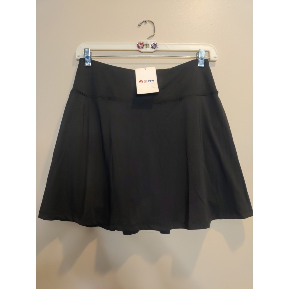 Zuty Women UPF 50t Black Golf Sport‎ Stretch Flare Skort Size XL